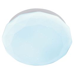 Светильник потолочный светодиодный ЭРА Классик без ДУ SPB-6 WH 18W-6,5K Slim Sparkle | Светильники SPB-6 без ДУ