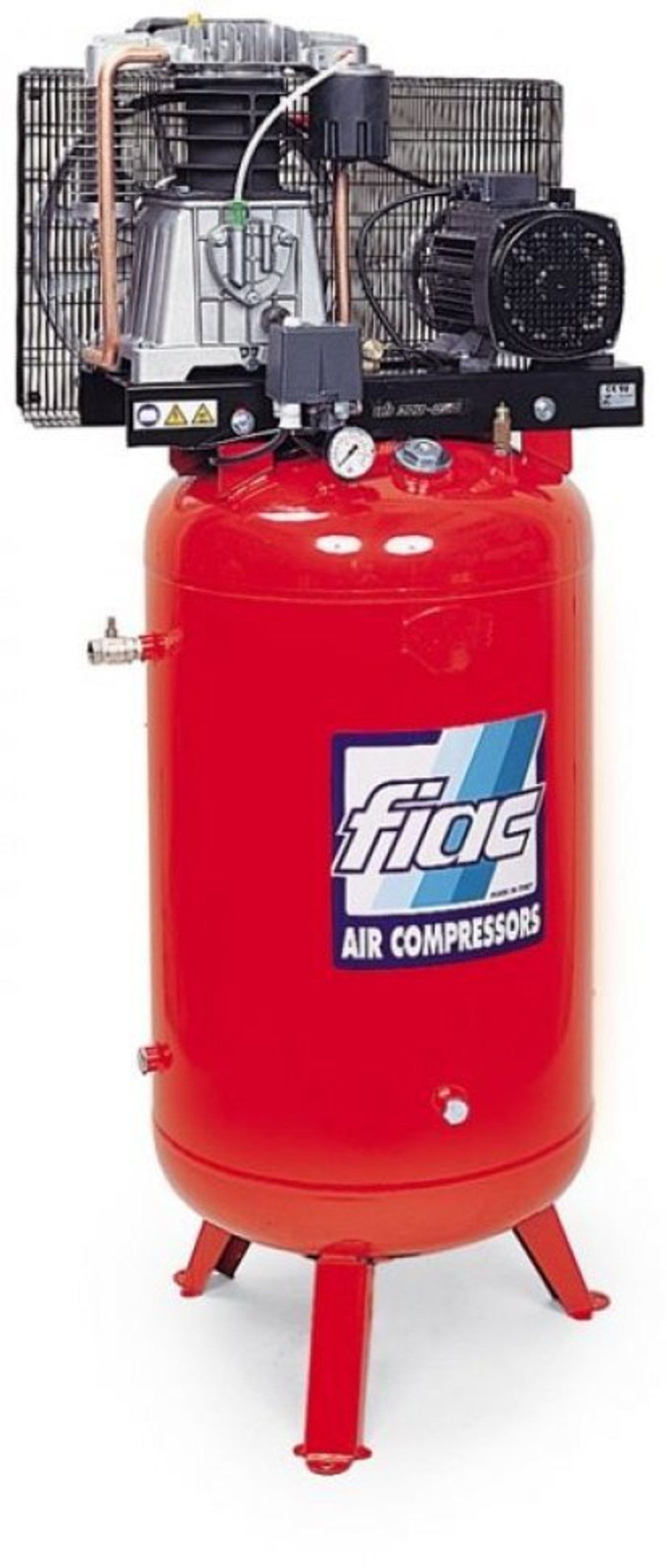 Компрессор поршневой вертикальный серии FIAC 270.AB858В REMEZA (Белоруссия): 850 л/мин., 10 бар, ресивер 270 л., 5,5 кВт, 380В, габариты без упак. 650х700х1800 мм, 180 кг.