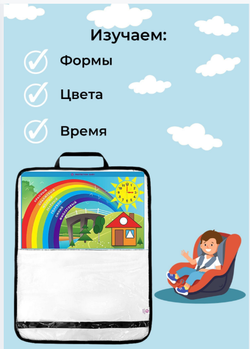 Защита на сиденье автомобиля Изучаем формы, цвета, часы