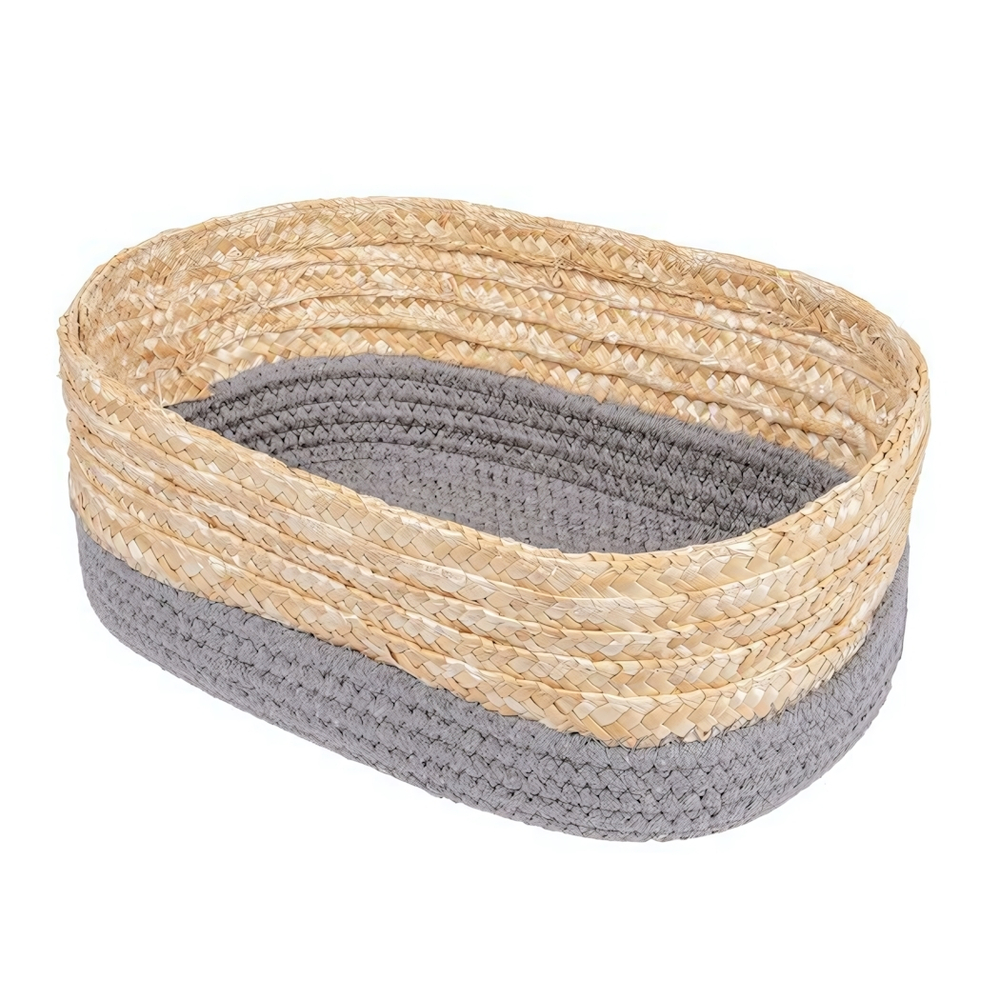 Корзина стеллажная "Сканди", Д290 Ш190 В120, графит