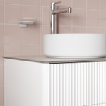 Столешница без отверстий IDDIS Optima Home, керамогранит, 120 см, cветло-серый бетон, OPH12W1i89