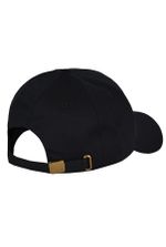 Черная классическая бейсболка фото сзади