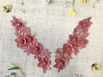 Пришивной декоративный элемент, р. 24х7 см