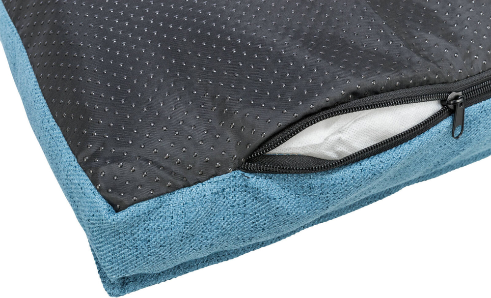 Лежак Talis прямоугольный с бортиком, 60 х 50 см, синий, Trixie