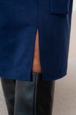 Платье Стефани (синий)-52р-р Р11-1239 Nikol