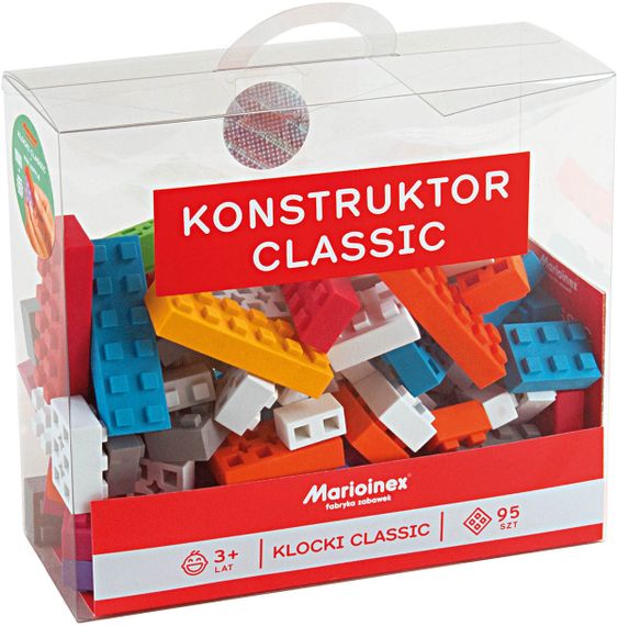 Конструктор Marioinex Классические блоки 95 деталей
