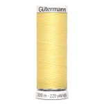 Нитки универсальные Gutermann Sew-all 100 (200 метров), 5 кат. | 578 бледно-желтый