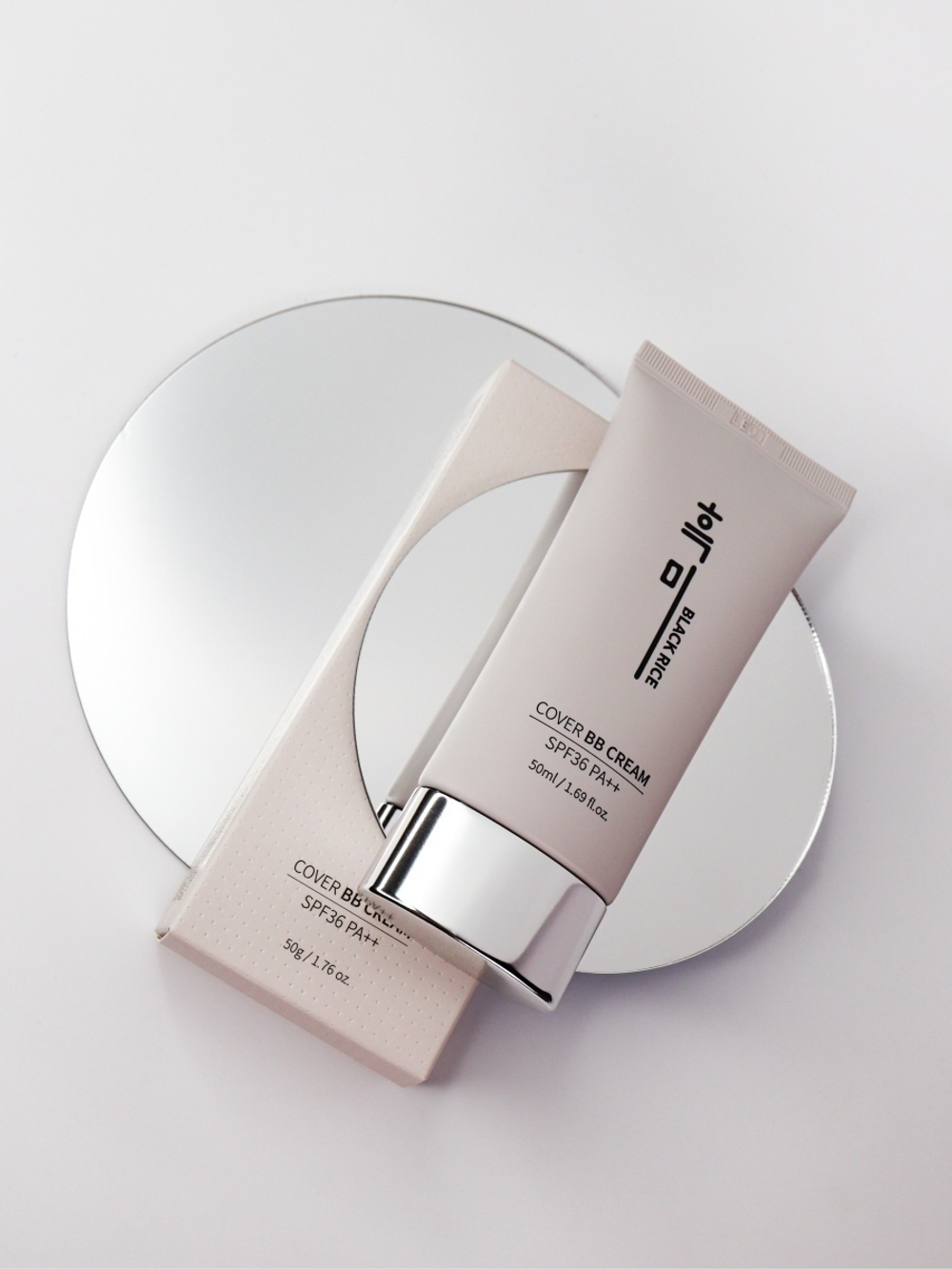 BB-крем увлажняющий с экстрактом чёрного риса тон 21 Black Rice Cover BB cream SPF 36 PA+ (50мл)