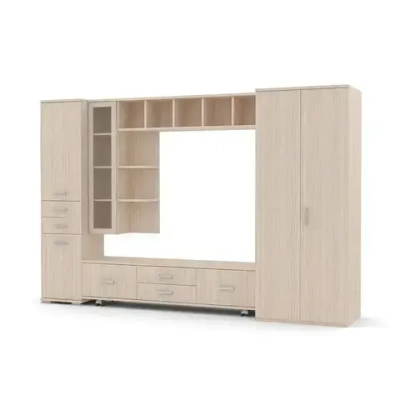 ЛДСП Полка мебельный щит 500*800 с кромкой Дуб Молочный 16 мм