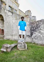 Футболка Called a Garment Re Cycle Синяя