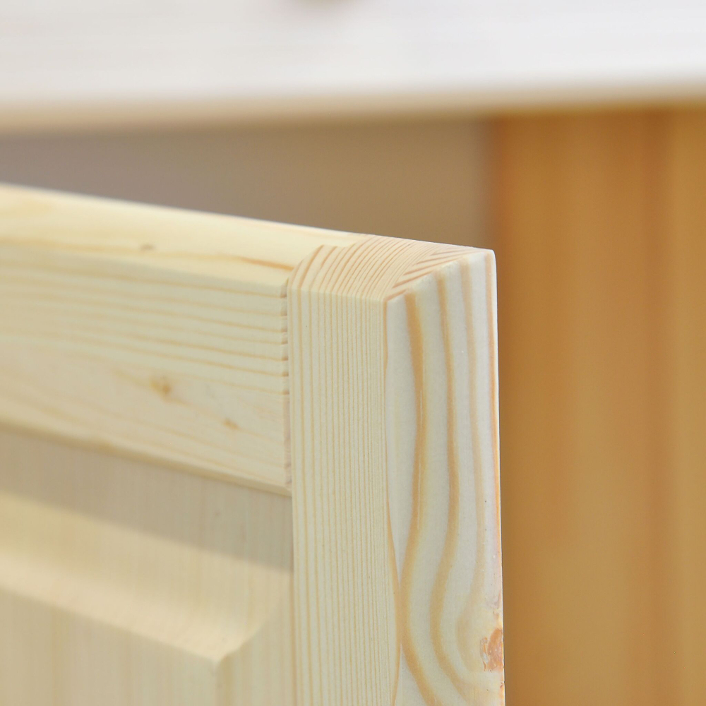 Dipriz Тумба Лена из сосны, 4 ящ. 4 дв. (низ), лак