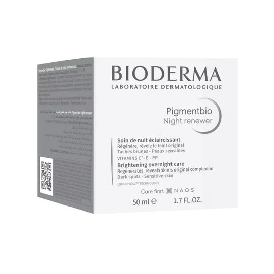 Bioderma Pigmentbio Night Renewer Осветляющий и восстанавливающий ночной крем, 50 мл