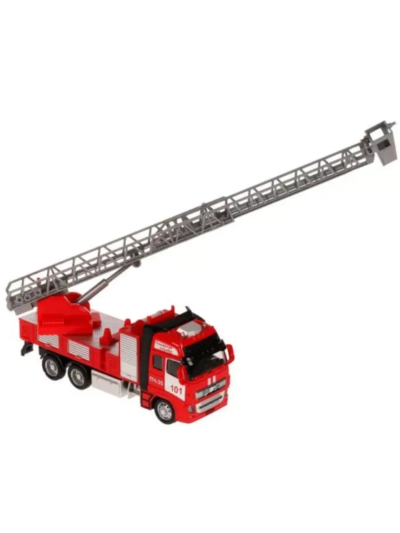 Игрушечный транспорт Пожарная машина свет звук