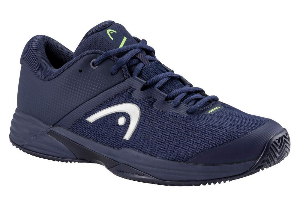 Мужские кроссовки теннисные Head Revolt Evo 2.0 Clay - navy/lime