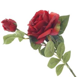 GAEM Цветок искусственный "Роза" (Real Touch), L16 W12 H64 см