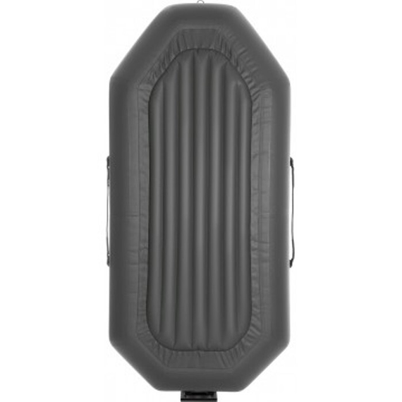 Лодка Тонар Шкипер А260нт навесной транец, надувное дно (серый)