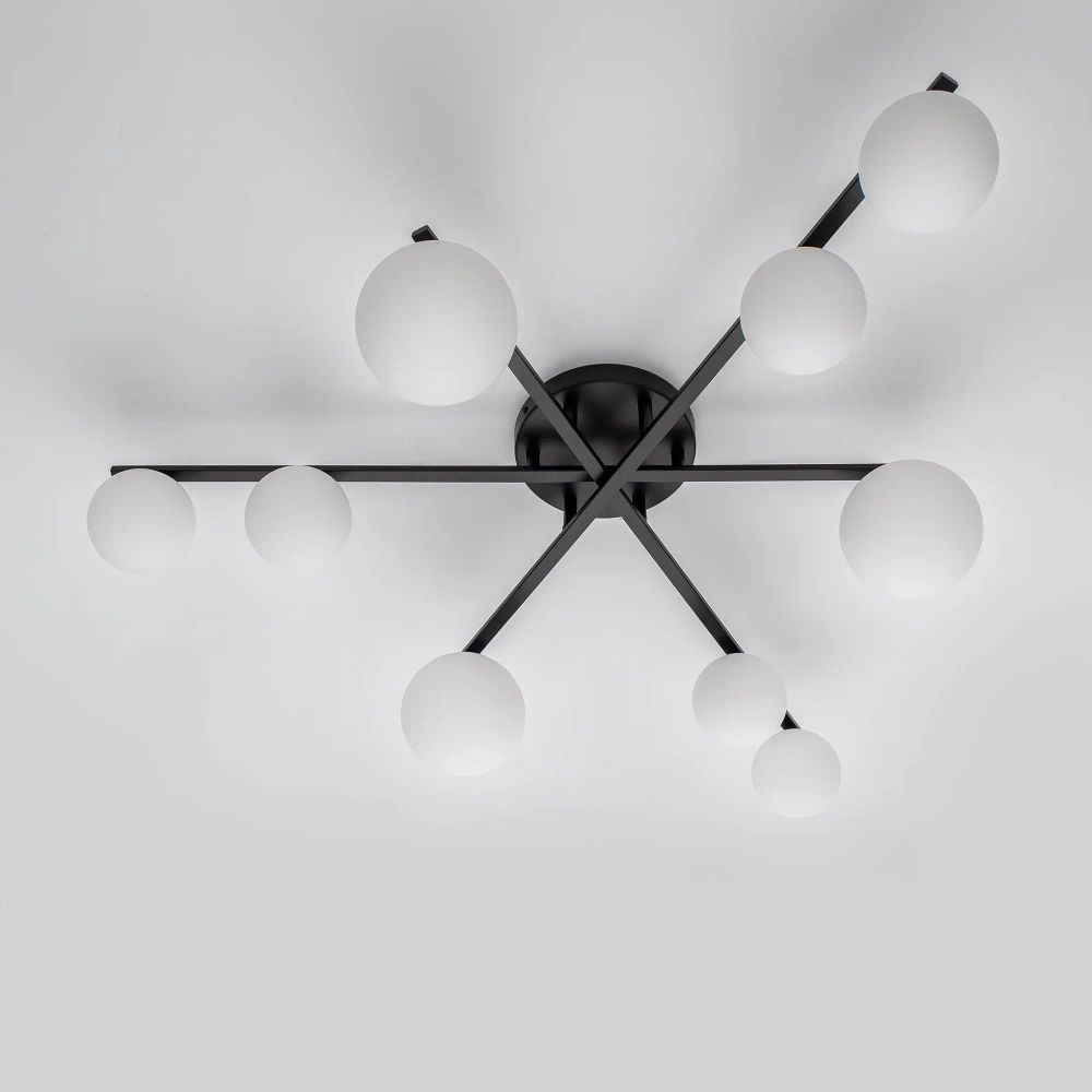 Citilux GLOB CL209291 Люстра потолочная Чёрная