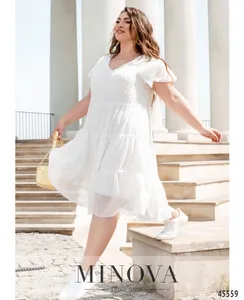 Платье 8638-1-молоко Minova