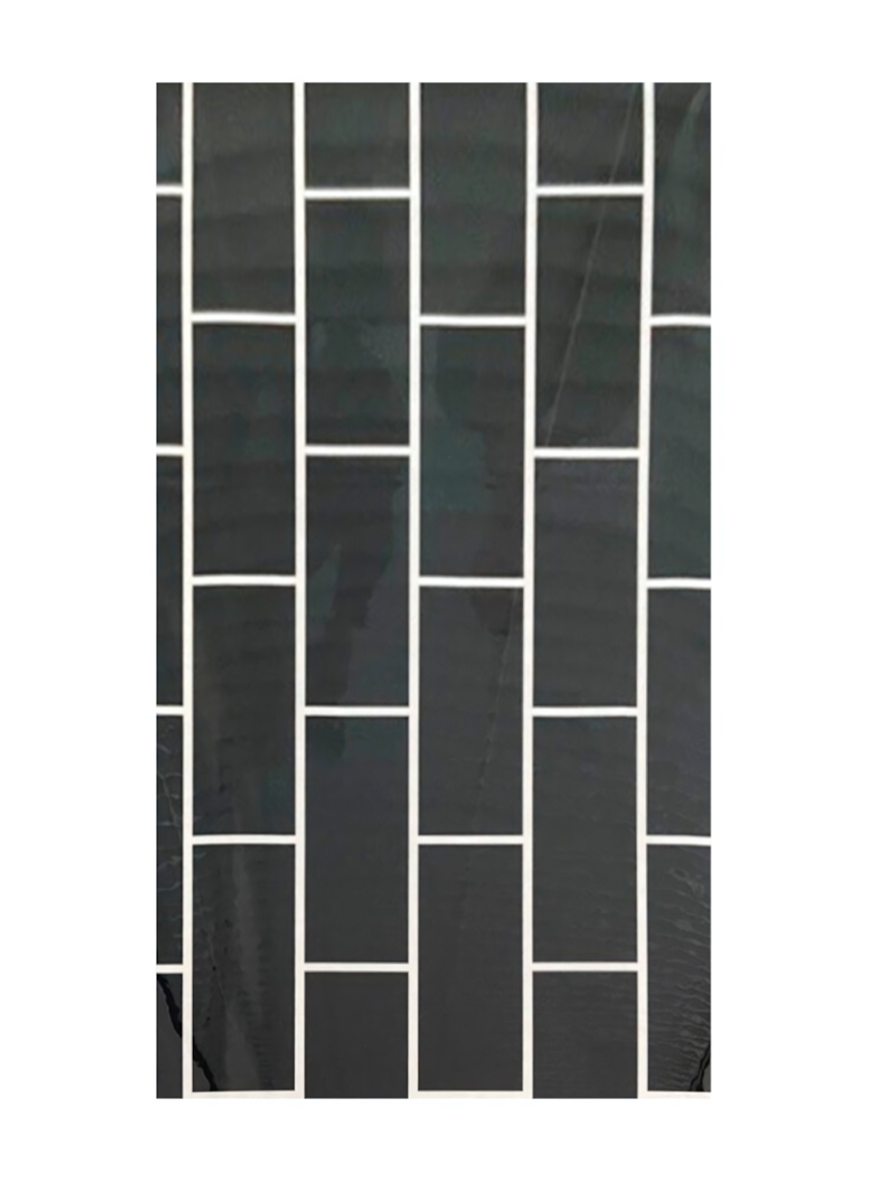 Панель (13) Super Stick Modern самоклеящаяся 30х60 Плитка ЧЕРНАЯ