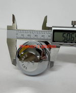 Замок сцепной на прицеп для фаркопа квадрат 65 мм 1587 кг, под шар 2 дюйма (~50.8 мм) (1 шт.) -