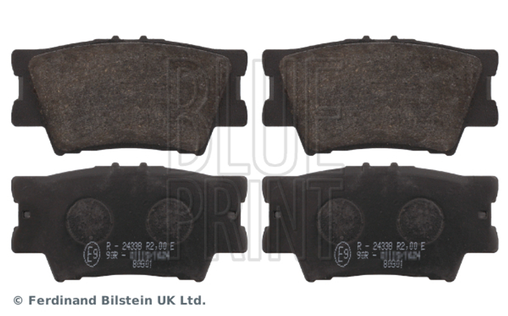 BLUE PRINT - ADT342168-BLU - Brake Pad Set, disc brake