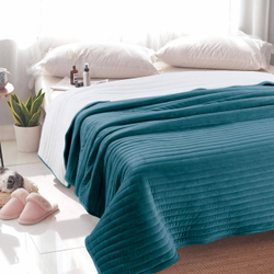 Плед 160х220 Sofi De MarkO Либерти синий