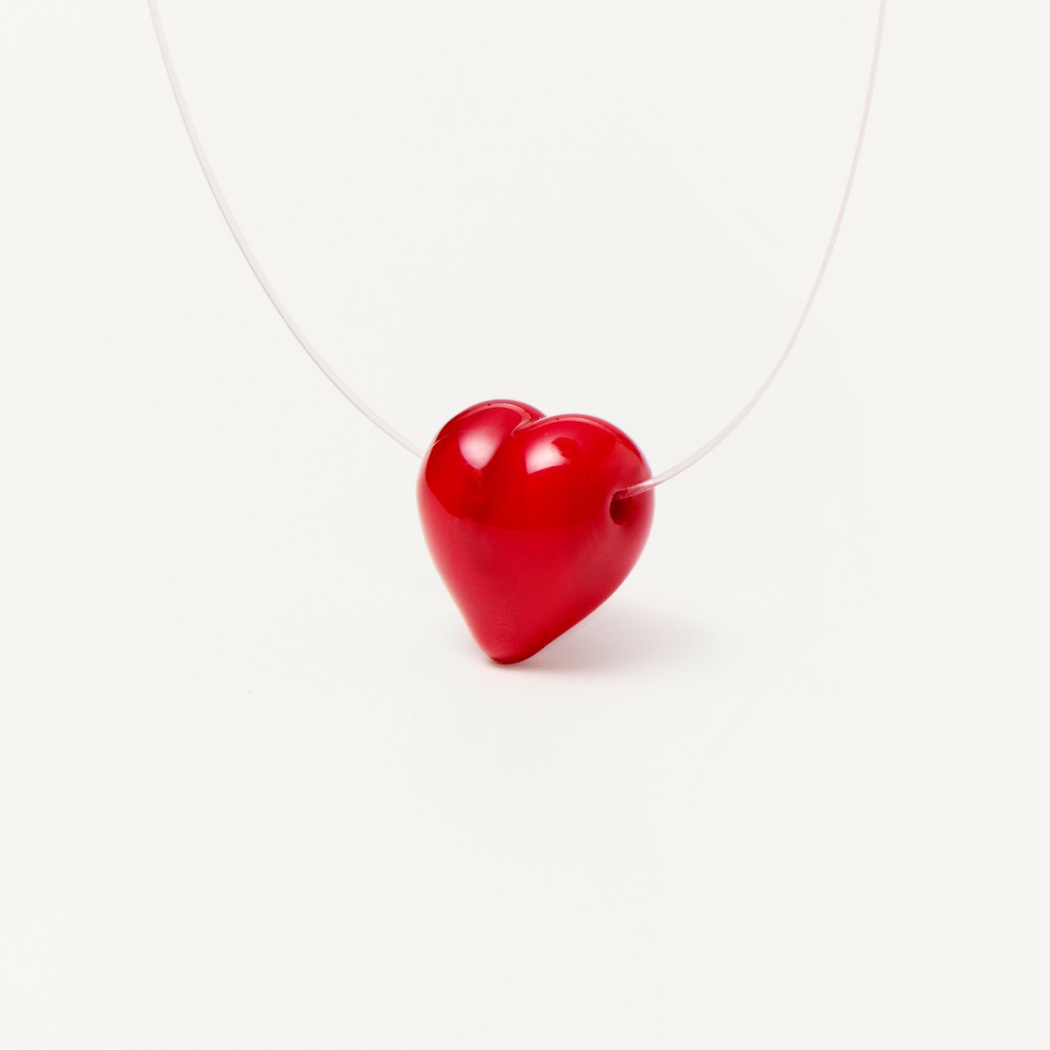 Колье Heart Of Glass Necklace