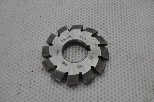 Фреза модульная М3,5 №6 (Р18) z=12