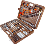 OMT143SL Набор инструмента универсальный 1/4", 1/2"DR, 143 предмета