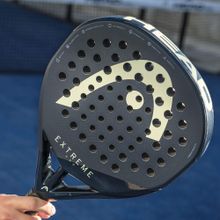 Ракетка для падела HEAD Extreme Pro 2025, 223125,для профессионалов, углородное волокно, темно-синий