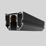 Встраиваемый магнитный трек для натяжного потолка Crystal Lux CLT 0.133 01 L2000 BL