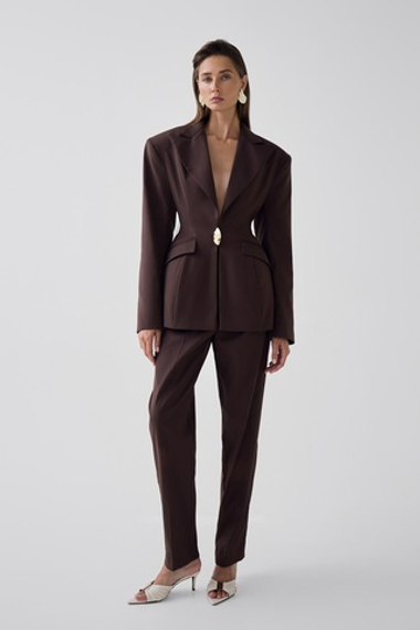 Брюки прямого кроя