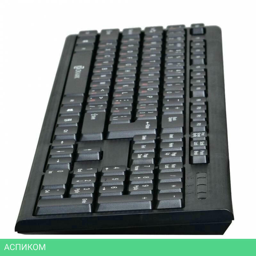 Клавиатура Oklick 120M USB черный