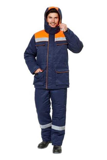 Костюм "Балтимор" т.синий/оранжевый