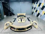 Широкий карбоновый обвес в стиле Ghost для PORSCHE 911 992.1 Carrera S 2019–2025 Порше