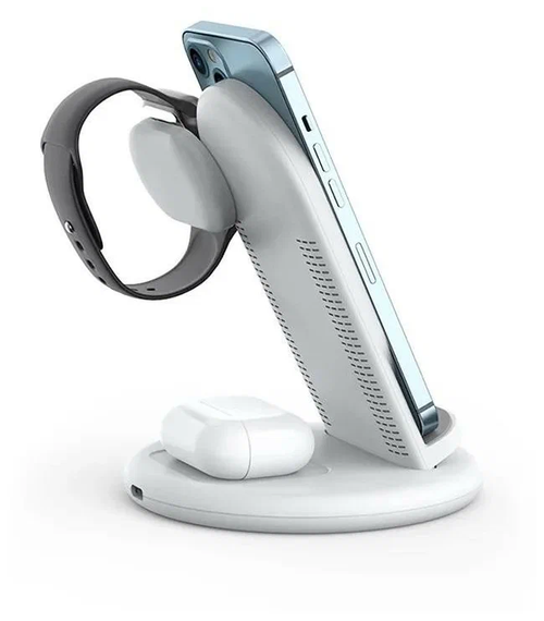 Беспроводное зарядное устройство WIWU Power Air 3 in 1