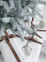 Заснеженная елка «Арктико» (Литая хвоя) 180 см / 1.8 м