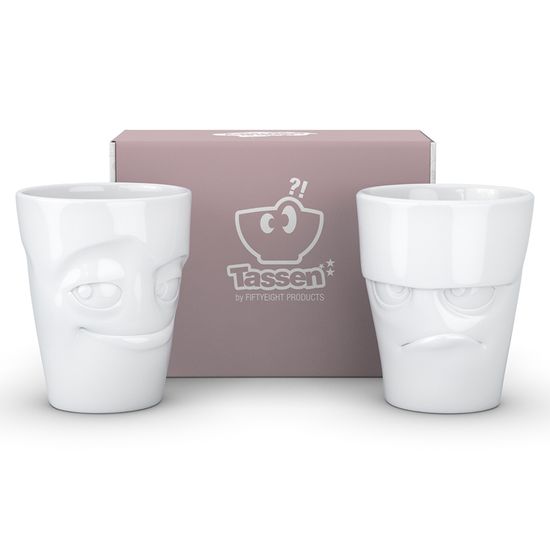 Набор кружек grumpy & impish, 350 мл, белый, 2 шт.