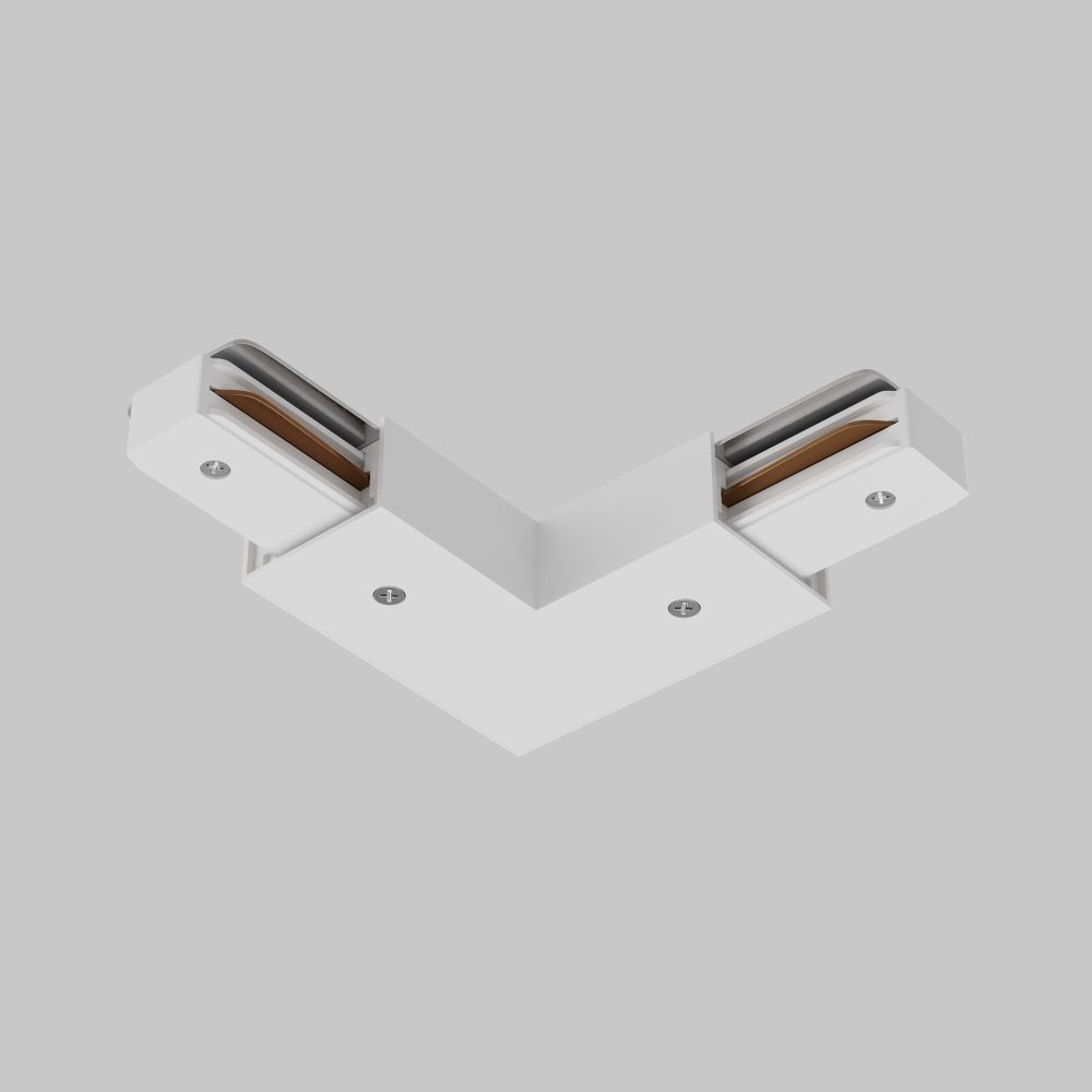 Коннектор питания угловой с вводом питания Maytoni   TRA001CLB-11W