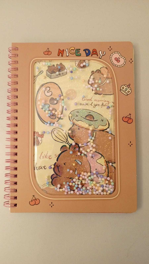 Блокнот в линейку "Capybara Soft Ball"