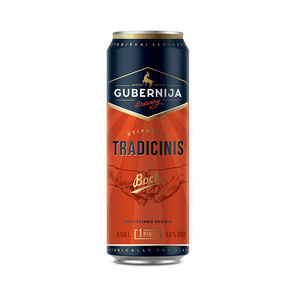 GUBERNIJA traditional bock 0,568 л.