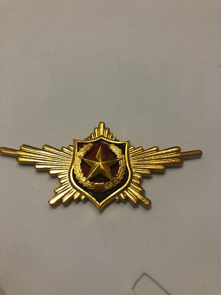 Нагрудный знак мет. Символ РА "лучи" Сухопут. войска