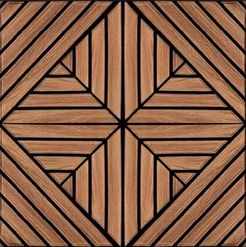 Самоклеящаяся панель ПВХ Рамос 680х680х3 мм