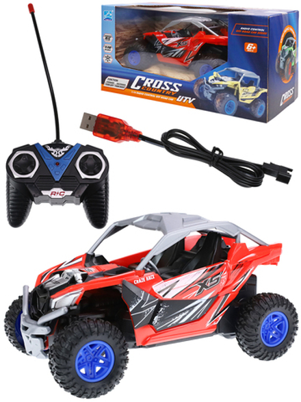 Машинка на р/у "Багги" 18см, свет,аккум.3.7V в компл, 2*АА не в компл