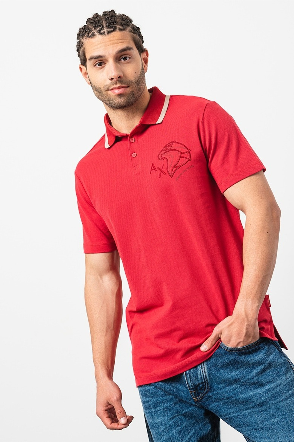 Поло мужское ARMANI EXCHANGE