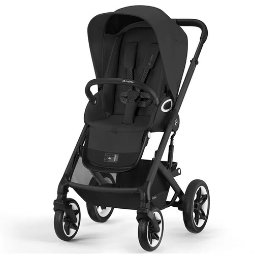 Прогулочная коляска Cybex Talos S Lux BLK Moon Black с дождевиком