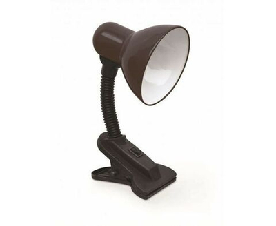 Светильник наст п/лампу на прищепке СНП 21Ч 40Вт E27 230В ЧЕРНЫЙ (с подвесом) IN HOME