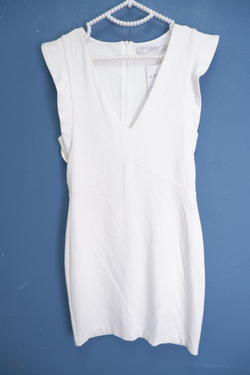 Платье Zara белое 40 размер