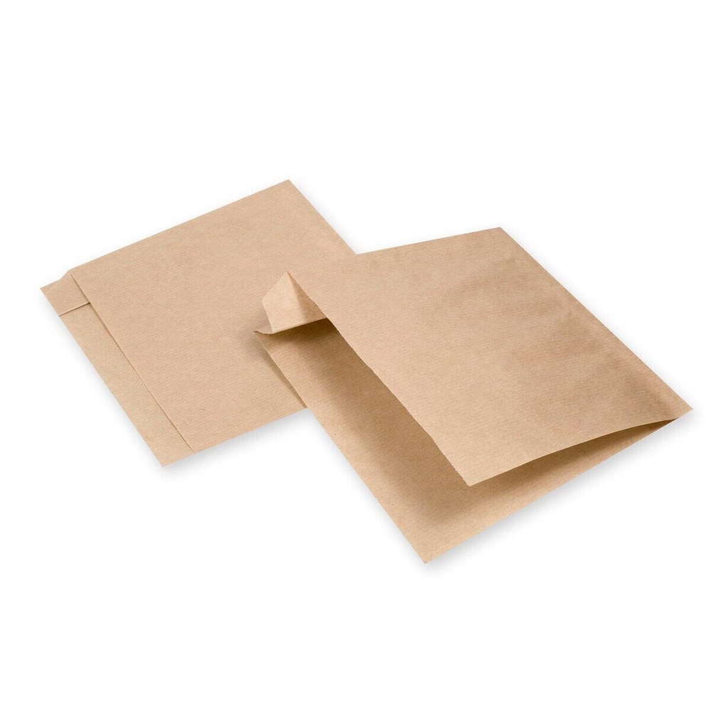 Бумажный крафт уголок плоский 170*170 мм, бурый, 6000 шт