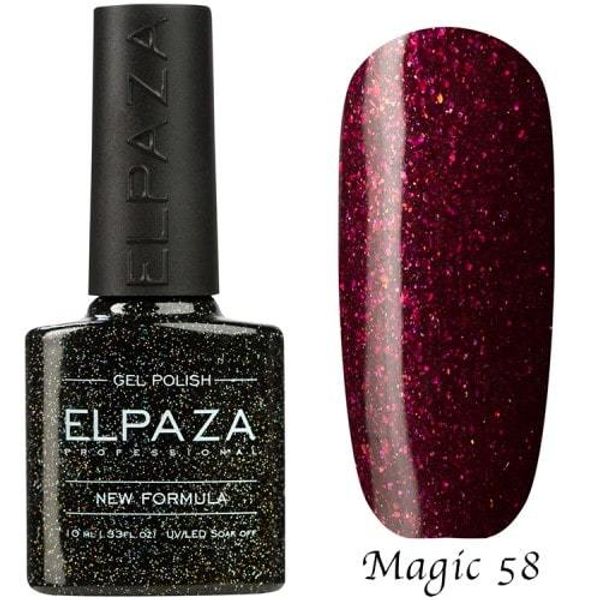 ELPAZA гель-лак Magic Glitter №58 Андромеда, 10 мл